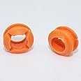 Transmission Shifter Linkage Cable Bushing Repair Kit (2PCS) - Compatible with Nissan Armada, Frontier, Pathfinder, Titan, Xterra, For Infiniti QX56, QX80, For Suzuki Equator - (Part# 134193)