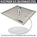 High Pressure Shower Head, 5 Setting Handheld Shower Heads with 59 inch Stainless Steel Hose Bracket (White)…