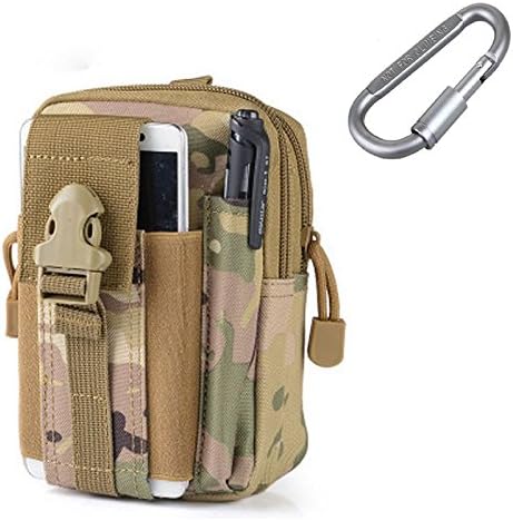 ZJtech Tactical Molle Pouch Compact EDC Utility Gadget Waist Bag Pack with Cell Phone Holster for iPhone 6 Plus