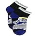 Disney Cars 3 Boys 6 pack Socks 4-6 / Shoe: 7-10, Grey/Multi Quarter