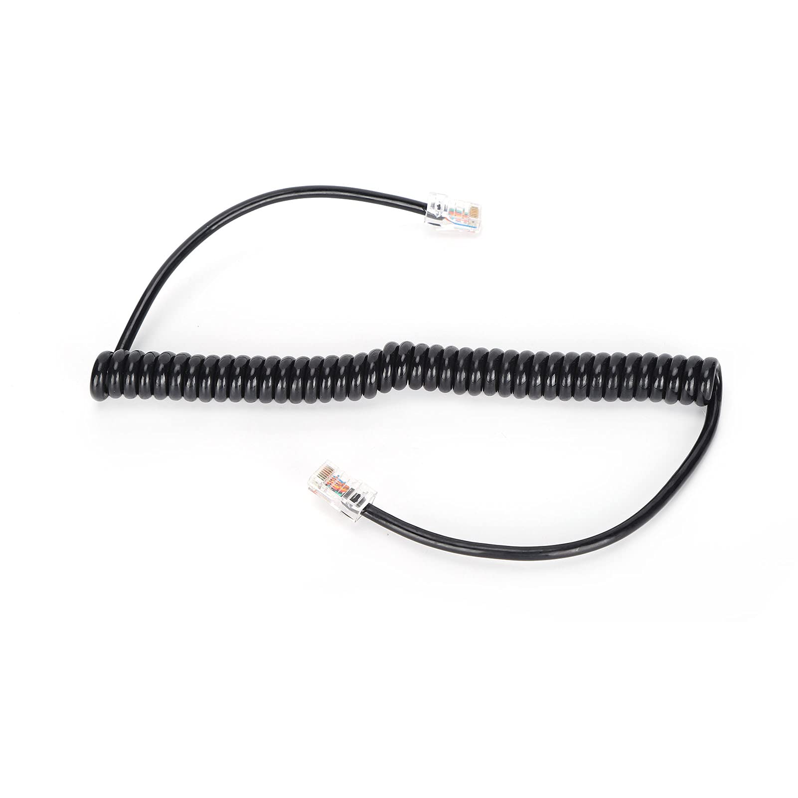 Elprico 8 Pin Microphone Cable, PVC RJ-45 to RJ-45 Handheld Microphone Cable for HM-151, IC-7000, IC-7100