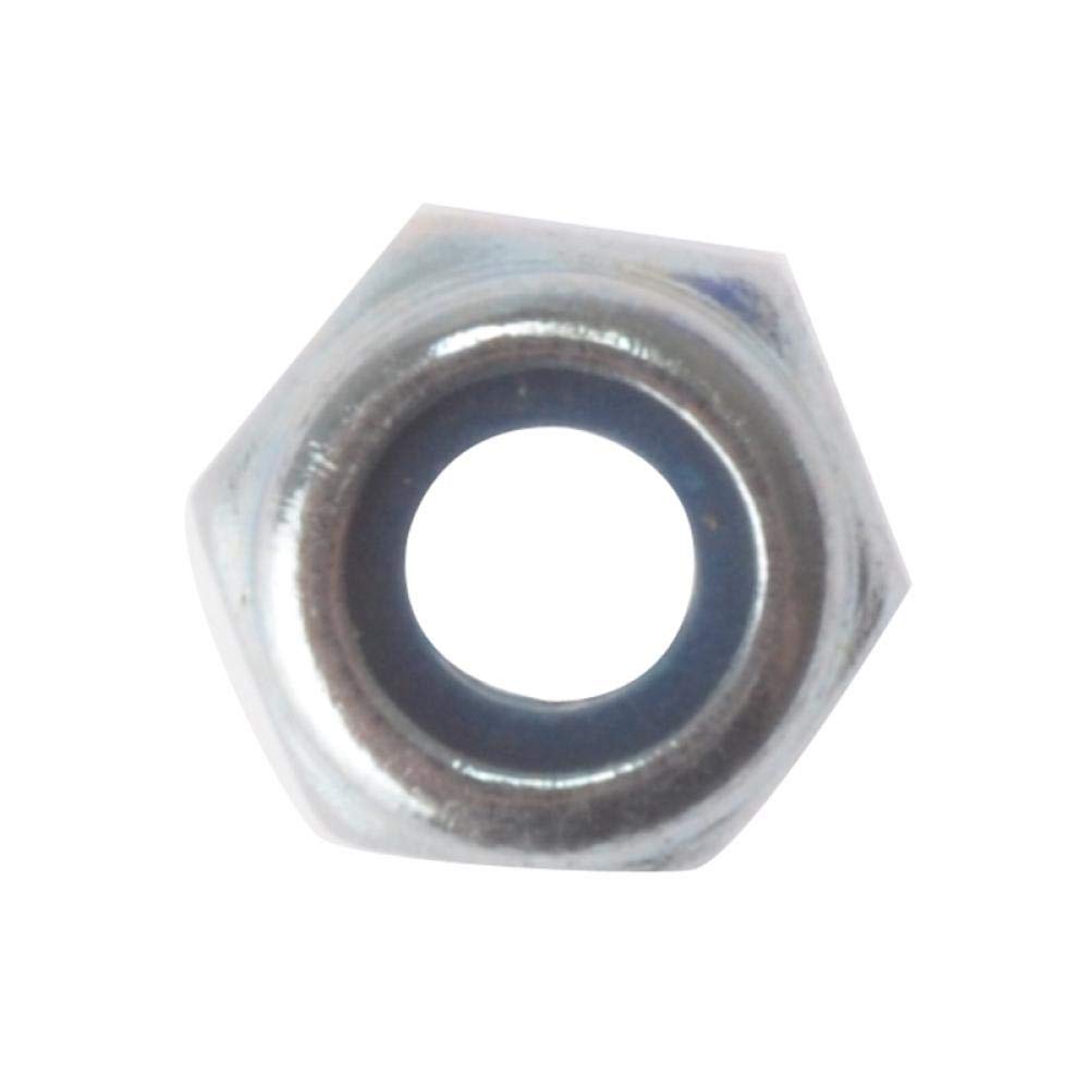 F/FIX HEXAGON NUT & NYLON INSERT ZP M12 BAG50