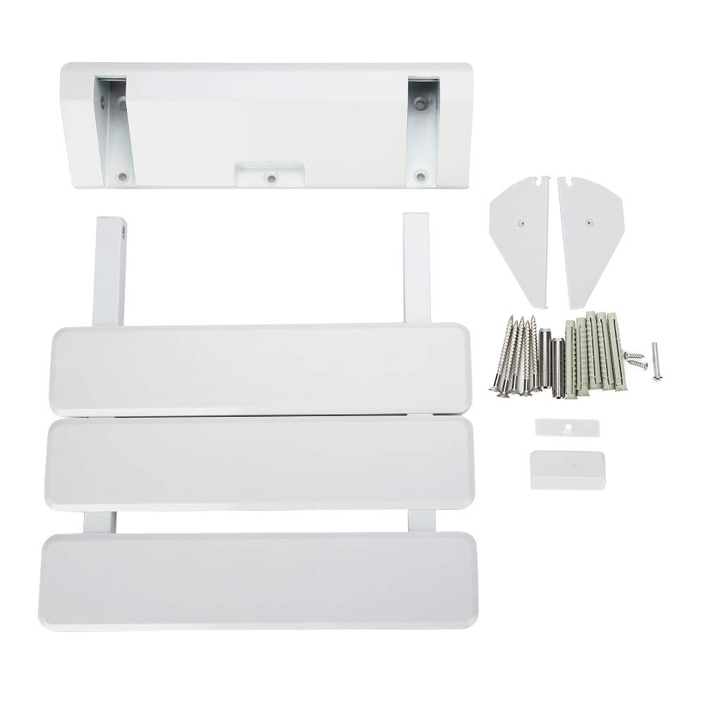 Folding Shower Seat, Safety Foldable Bathroom Bench for Home and Sauna Room Use