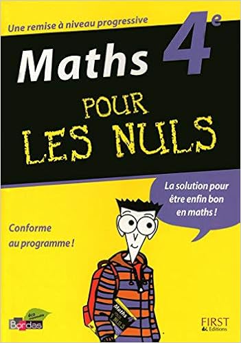 Maths 4E Pour Les Nuls : Alvado, Jean-Charles: Amazon.fr: Livres