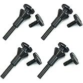 scottchen PRO Mounting Mandrel 3/8" & 1/4" Arbor Hole (4pack) for Type 1 Cut-Off Wheel 1/4" Shaft for Die Grinder Rotary Tool