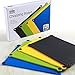 IDDOMUM Plastic Cutting Board (4-Piece Set) for Kitchen, BPA Free, Double-Side Design, Work with Dishwasher, Non-Slip Feet and Non-Spill Edges