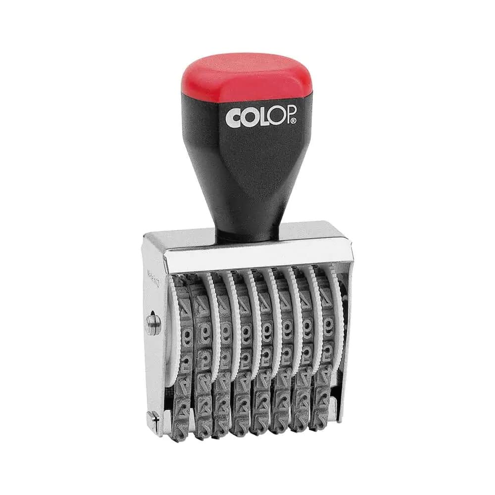 COLOP 04008 4mm 8 Band Rubber Numbering Stamp