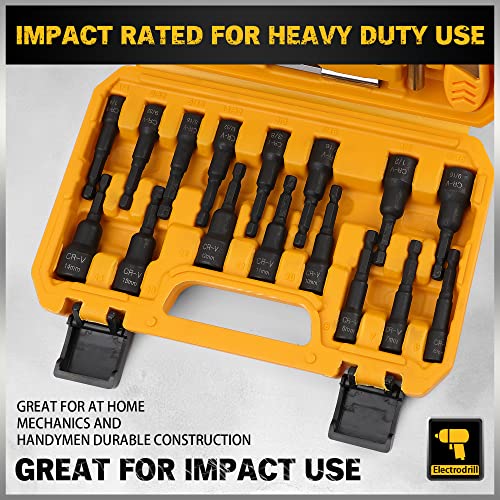 ELEAD 47Piece Nut Driver & Screwdriver Bit Set Strong
