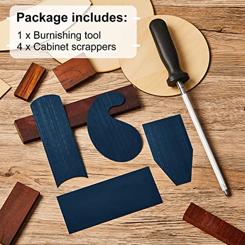 Scraper Burnisher With 4 Piece Multi Shaped Scraper Set
