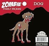 Zombie Family Car Stickers Vinyl Auto Decal, Dog