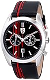 Ferrari Men's 0830177 D 50 Analog Display Quartz Black Watch