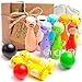 aGreatLife Mini Bowling Game Set for Kids - 10 Wooden Pins - 4 x 1.3 Inches and 3 Bowling Balls - 1.6 inches in Diameter - Best Desk Toys, Table Games for 3, 4, 5 Year - Old Boys and Girls Toddlers