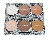 Premium Contour Highlight Bronx Makeup Effect Palette Set