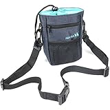 H&amp;H Pets Dog Treat Training Pouch by Built-in Waste Bag Dispenser, Dog Treat Pouch, Easy Carry, Training Accessories