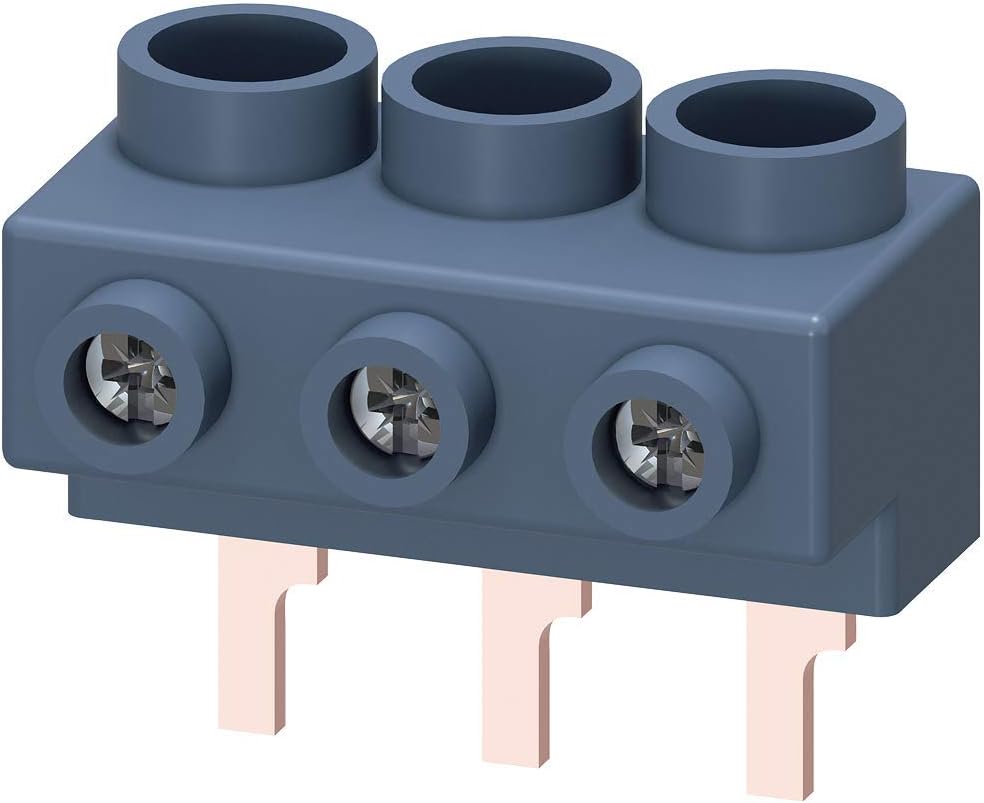 Siemens 3RV1915-5A 3-Phase LINE-Side Terminal 3-Phase LINE-Side Terminal, for 3-Phase BUSBARS, for Size S0 and S00