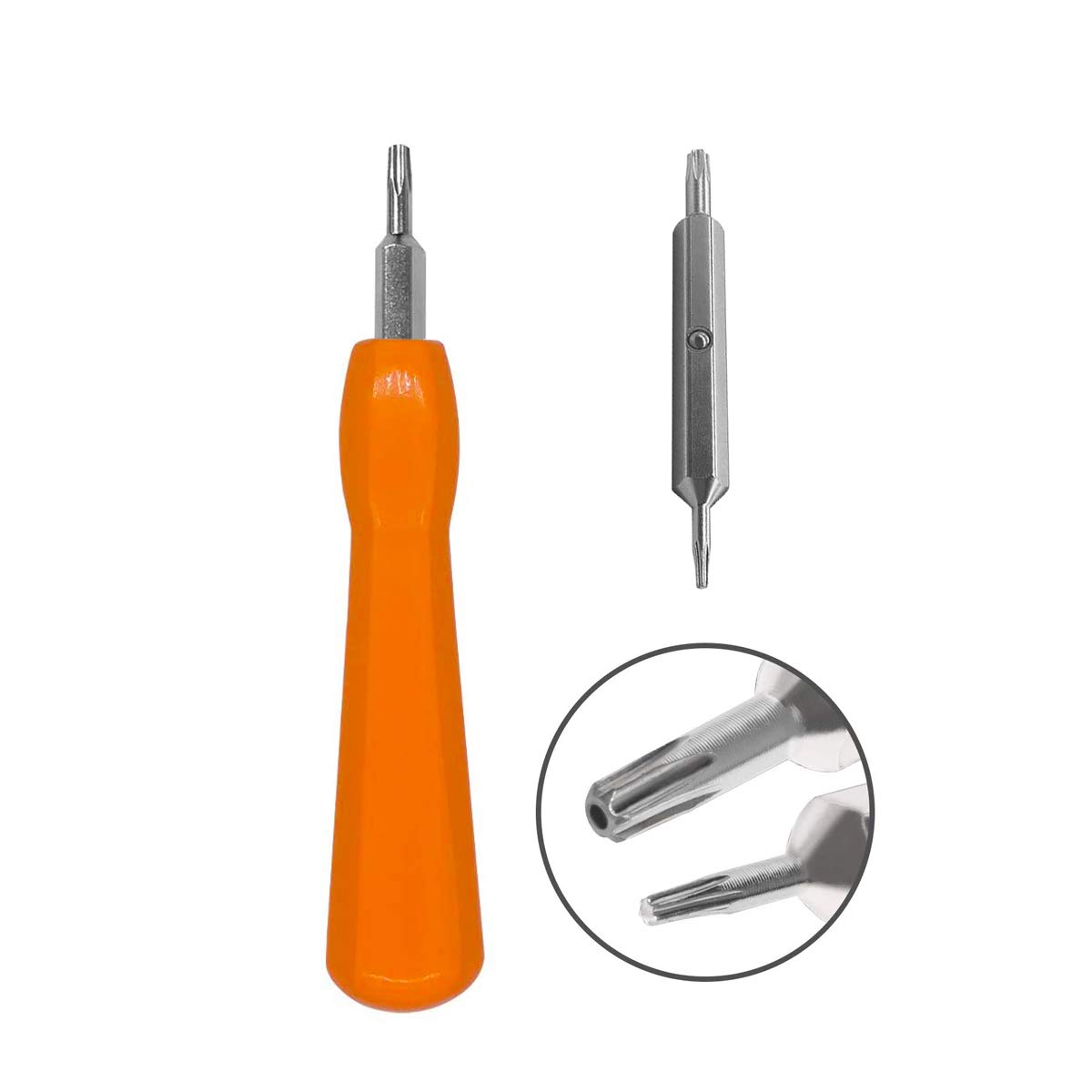 Photo 1 of Screwdriver for Ring Doorbell,EMiEN Torx T6 T15 Bit Screwdriver For Ring Video Doorbell,Doorbell 2,Doorbell Pro And Elite Battery Change, Charge & Replacement, Wifi Password Reset Access