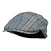 Fashion Plaid Ivy Cap - Brown, Medium