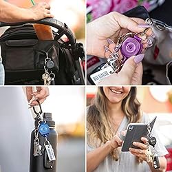 SnapBack Retractable Keychain with 24 Inch Cut