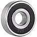 XiKe 2 Pcs 6302-2RS Double Rubber Seal Bearings 15x42x13mm, Pre-Lubricated and Stable Performance and Cost Effective, Deep Groove Ball Bearings.