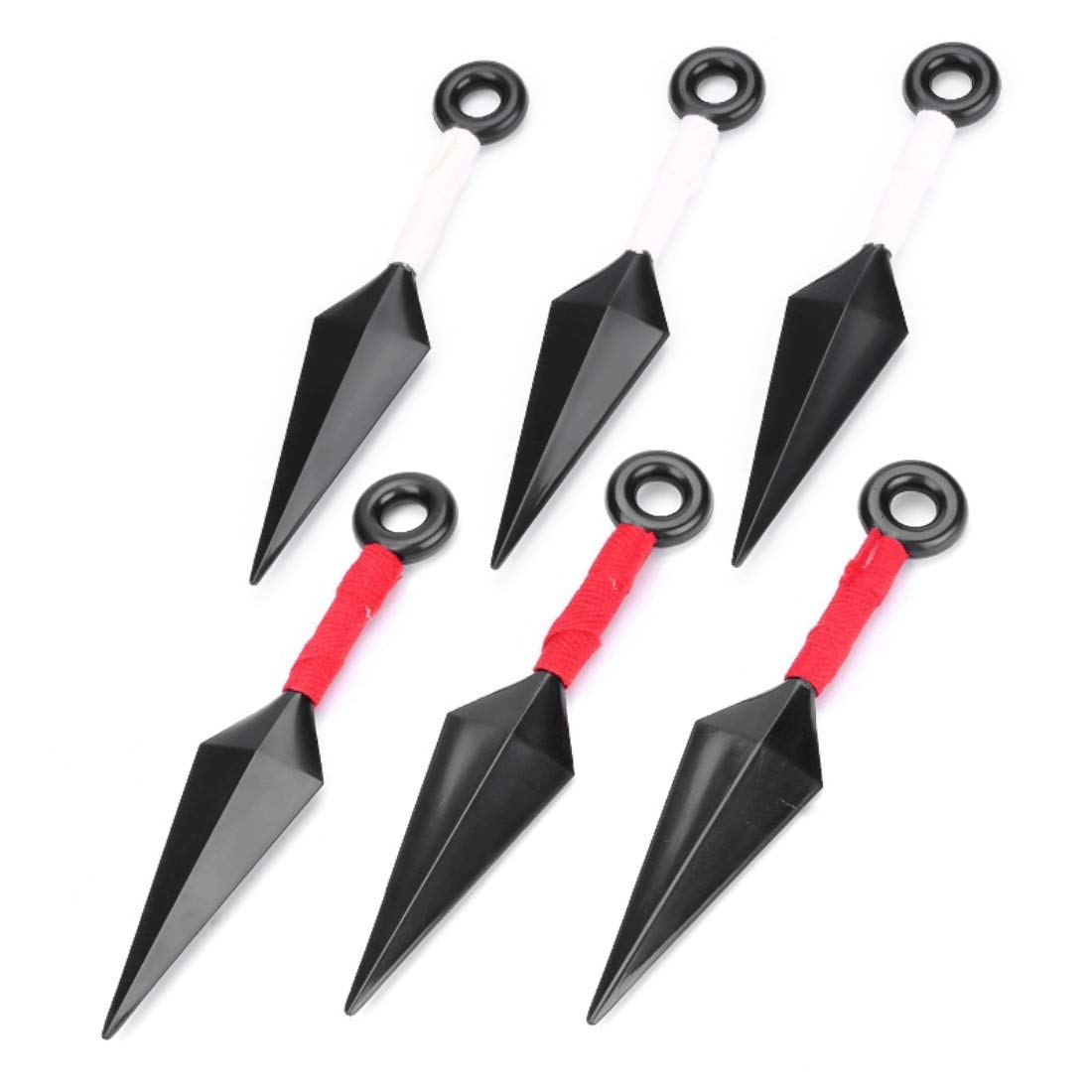 Master Online Portable Plastic Big Kunai Knives Japanese Ninja Cosplay