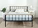 Zinus Contemporary Metal and Wood Platform Bed, Queen