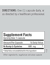 Metabolismo mantenimiento – Nac – 60 °Cápsulas