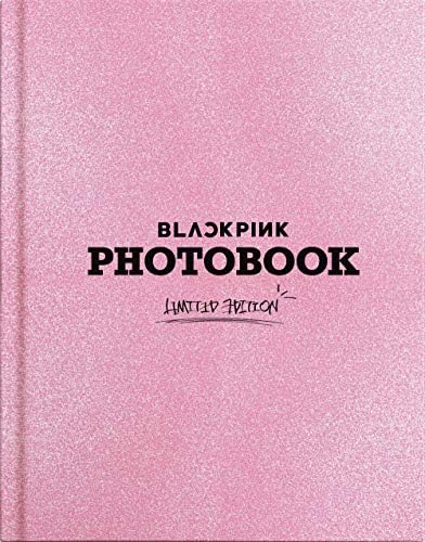 YG ENT K-POP Blackpink - PHOTOBOOK Limited Edition Incl. 184pg Photobook, 4 Postcards, Folded Poster, Extra Photocards Set