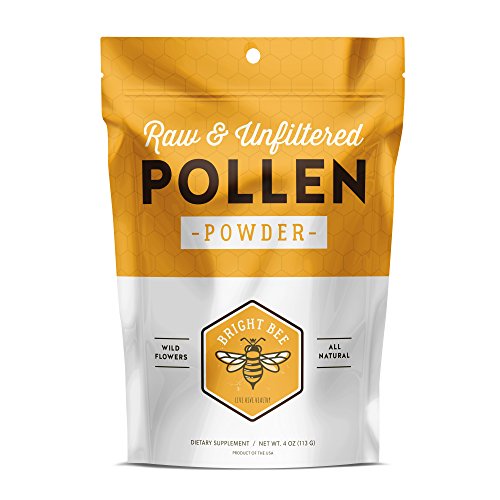 Bright Bee - Bee Pollen Powder - 4 oz. (113 g) - 100% Pure, Natural, Top Quality Bright Bee - Bee Pollen Powder - 4 oz. (113 g) - 100% Pure, Natural, Top Quality