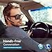 Bluetooth Headset, Wireless Earpiece V4.1 Ultralight HandsFree Business Earphone with Mic for Business/Office/Driving-Black