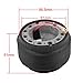 uxcell Black Mode OT-48 Steering Wheel Hub Boss Adapter Kit w Hex Wrench for Toyota