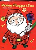 Peinture magique à l'eau Joyeux Noël : Avec un pinceau by