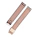 Xuexy 16mm Motorola Moto 360 42mm 2nd Gen Watch Band with Quick Release Spring Bars/Pins Mesh Stainless Steel Strap Bracelet (Moto 360 2nd Gen 42mm Women's 2015),Rose Gold