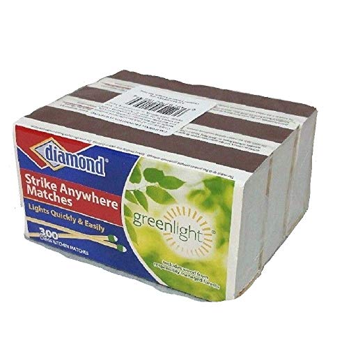 Diamond Greenlight Strike Anywhere Kitchen Matches (3pk = 900 Total)