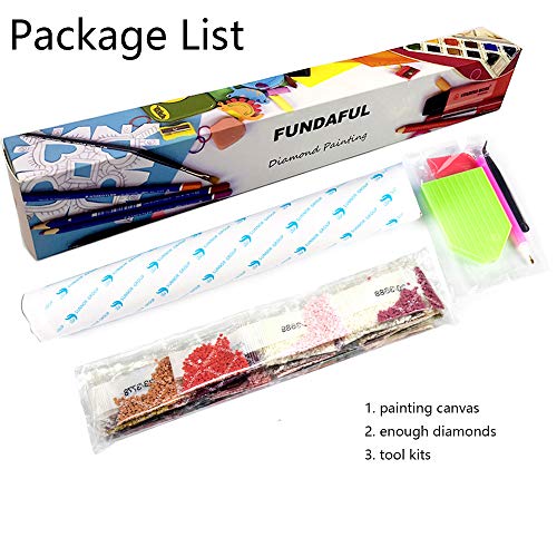 5 Fundaful+Painting+Rhinestone+Diamonds+Christmas