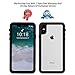Re-sport iPhone Xs Max Waterproof Case, Underwater Full Sealed Shockproof Dustproof Protective Cellphone Cover Case IP68 Certified with Screen Protector Compatible with iPhone Xs Max 6.5 inch