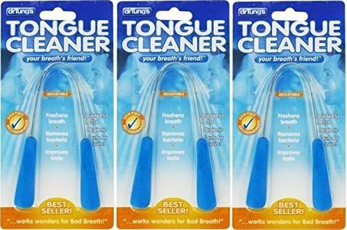 Dr. Tung's Tongue Cleaner (Pack of 2), Assorted Colours