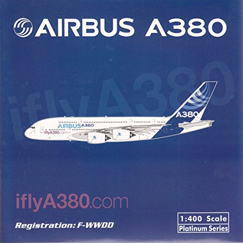 PHX1601 1:400 Phoenix Model Airbus A380-800 "iflyA380.com" REG #F-WWDD (pre-painted/pre-built)