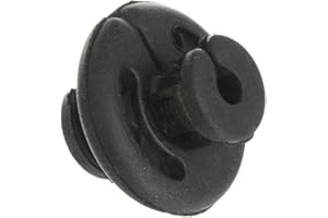 October Mountain Products Quick Crimp Kisser Button 9/16 in. (1 Pack) Black