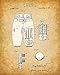 Original Football Patent Art Prints - Set of Four Photos (8x10) Unframed - Makes a Great Sports Bar or Man Cave Decor and Gift Under $20 for Football Enthusiasts