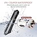 Hair Clippers for Self Cutting and Fashion Stylists,Waterproof Quiet Hair Trimmer for Kids and Men,Rechargeable Wireless Hair Cutting by Dr.HeiZ(Black)