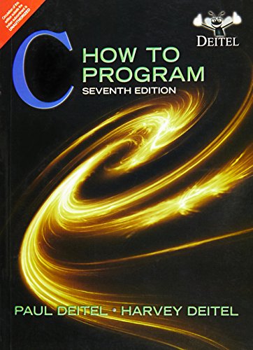 C How To Program 7Th Edition 9332555311 Book Cover