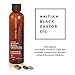 Kreyol Essence - Haitian Black Castor Oil for Skin and Hair, Glass Bottle - Fuller-Looking Hair, Pure, Hexane Free, Cold Pressed, Natural Humectant