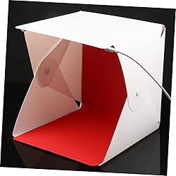 BRIGHTFUFU 1 Set Folding Light Box Tent with Color