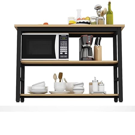 FEIYAN HOME-microwave oven racks Cocina Horno Microondas Estante ...