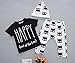 2Pcs Newborn Baby Boys Outfits Top T-shirt +Batman Pants Clothes Set