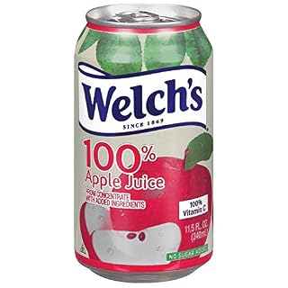 Welch's 100% Juice Apple metal 11.5oz (041800382002)
