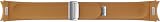 Samsung Galaxy Watch D-Buckle Hybrid Eco-Leather Band Camel Wide M/L view 2