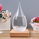 Office Crafts Gift Droplet Desktop Storm Glass TOPFEE Home Decor Weather Bottle Forecast Bottle Barometer