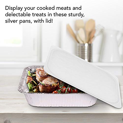 4 9x13+Aluminum+Foil+Pan+Lid