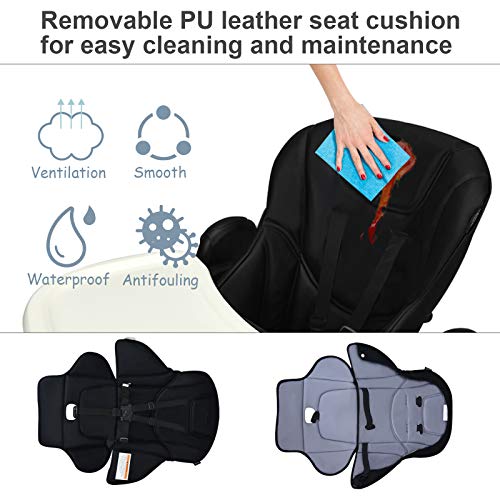 INFANS High Chair for Babies & Toddlers, Foldable Highchair with